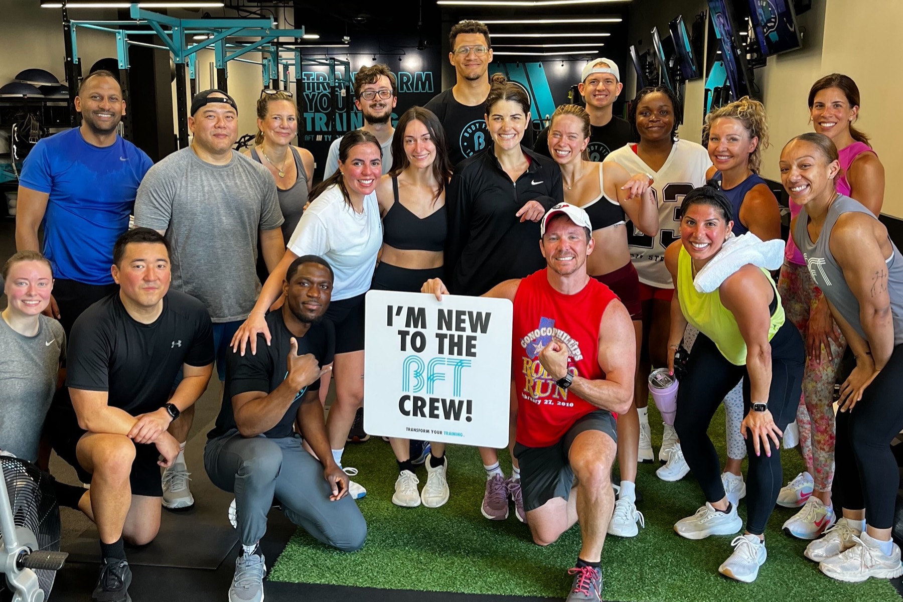 New members at BFT Tysons after their first session